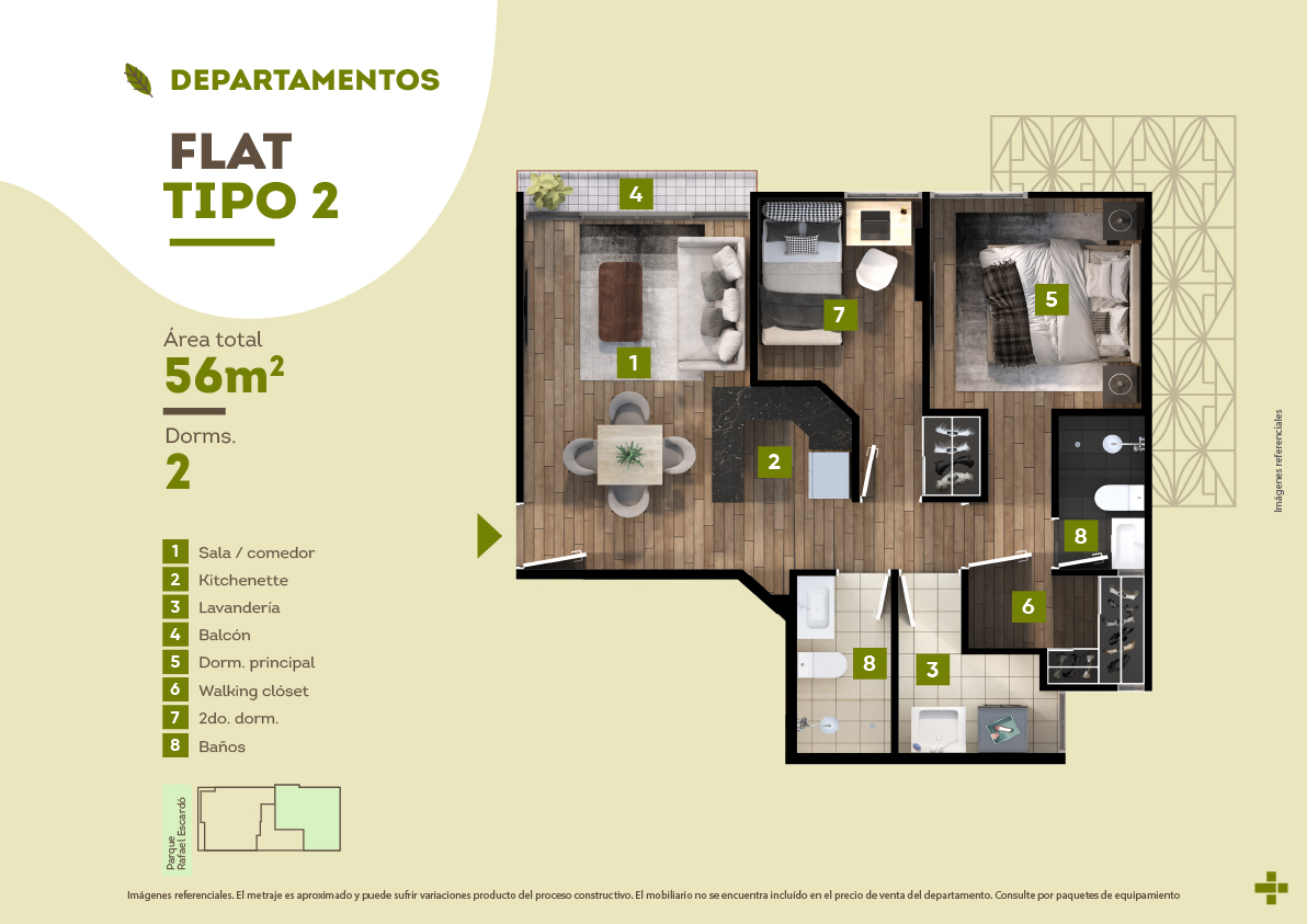 Departamento N° 802